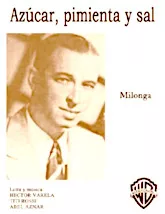 télécharger la partition d'accordéon Azúcar Primienta y sal (Tango Milonga) au format PDF