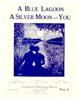 télécharger la partition d'accordéon A blue lagoon A silver moon and you (Arrangement : E Caines Phillips) au format PDF