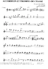 descargar la partitura para acordeón Accordéon et trompes de chasse (Valse) en formato PDF