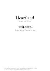 télécharger la partition d'accordéon Heartland (Transcription : Simon Savary) (Piano) au format PDF