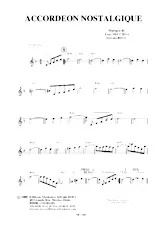 scarica la spartito per fisarmonica Accordéon Nostalgique (Valse) in formato PDF