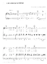 scarica la spartito per fisarmonica A boy from nowhere (Chant : Tom Jones) (Rumba) in formato PDF