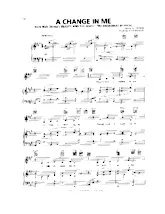 scarica la spartito per fisarmonica A change in me (Extrait de : Beauty and the Beast) (Chant : Susan Egan / Toni Braxton) (Slow) in formato PDF