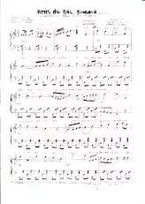 scarica la spartito per fisarmonica Amis du bal Bonsoir (Indicatif de début et fin de bal) (Marche) in formato PDF
