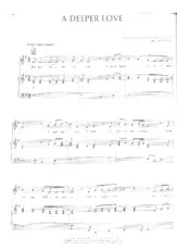 scarica la spartito per fisarmonica A deeper love (Extrait de : Sister Act II) (Chant : Aretha Franklin) (Disco) in formato PDF
