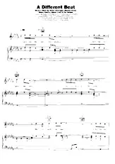 télécharger la partition d'accordéon A different beat (Performers : Boyzone) (Slow) au format PDF