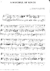 télécharger la partition d'accordéon A handful of songs (Slow Fox) au format PDF