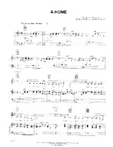 télécharger la partition d'accordéon A home (Chant : Dixie Chicks) (Slow) au format PDF