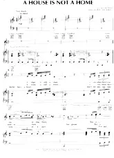 descargar la partitura para acordeón A house is not a home (Piano Ballad) en formato PDF