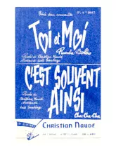télécharger la partition d'accordéon C'est souvent ainsi (Orchestration) (Cha Cha Cha) au format PDF