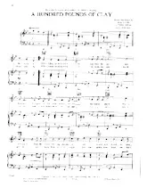 télécharger la partition d'accordéon A hundred pounds of clay (Chant : Gene McDaniels) (Boléro) au format PDF