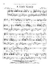 download the accordion score A little gossip (Extrait de : Man of la Mancha) in PDF format