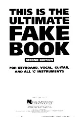 télécharger la partition d'accordéon This is the ultimate Fake Book for keyboard vocal guitar and all C intruments (Second Edition) au format PDF