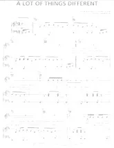 descargar la partitura para acordeón A lot of things different (Interprète : Kenny Chesney) (Country Ballad) en formato PDF