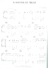télécharger la partition d'accordéon A matter of trust (Rock) au format PDF