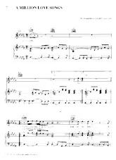 télécharger la partition d'accordéon A million love songs (Interprète : Take That) (Slow Rock) au format PDF