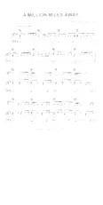 télécharger la partition d'accordéon A million miles away (Interprète : Rihanna) (Slow) au format PDF