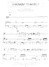 télécharger la partition d'accordéon A moment to myself (Blues Soul) au format PDF