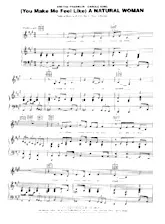 download the accordion score (You make me feel like) A natural woman (Interprète : Aretha Franklin) (Valse Lente) in PDF format