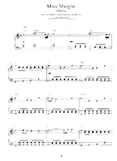 descargar la partitura para acordeón Miss Marple (Theme) en formato PDF