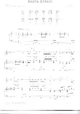 descargar la partitura para acordeón Hasta Luego en formato PDF