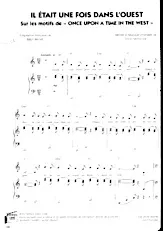 descargar la partitura para acordeón Il était une fois dans l'ouest (Sur les motifs de : Once upon a time in the west) en formato PDF