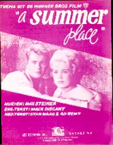 télécharger la partition d'accordéon A summer place theme (Deze zomernacht) (Interprète: Percy Faith) (Slow) au format PDF