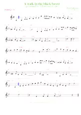 télécharger la partition d'accordéon A walk in the black forest (Arrangement : Luc Markey) (Interprète : Jean Lawrence Cook) (Fox Trot) au format PDF