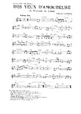 télécharger la partition d'accordéon Des yeux d'amoureuse (A woman in love) (Extrait de : Guys and Dolls) (Interprète: The Four Aces / Marlon Brando et Jean Simmons / Frankie Laine / André van Duin) (Slow Fox) au format PDF