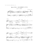 scarica la spartito per fisarmonica Beautiful Wonderful eyes (From : City Lights) (Les lumières de la ville) in formato PDF