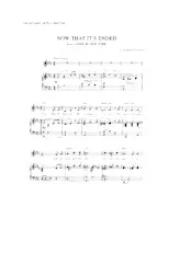 descargar la partitura para acordeón Now that it's ended (From : A king in New York) (Un roi à New York) (Valse Lente) en formato PDF