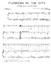 download the accordion score Flowers in the city (Aardig meisje van de buite) (Interprète : Marc Dex) (Boléro) in PDF format