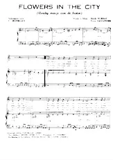 descargar la partitura para acordeón Flowers in the city (Aardig meisje van de buite) (Interprète : Marc Dex) (Boléro) en formato PDF