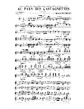 télécharger la partition d'accordéon Au pays des castagnettes (Paso Doble) au format PDF