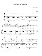 télécharger la partition d'accordéon Abracadabra (Interprète : The Steve Miller Band) (Disco Rock) au format PDF
