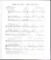 descargar la partitura para acordeón Abuglubu Abugluba (Cha Cha) en formato PDF