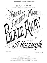 download the accordion score Blaze Away in PDF format