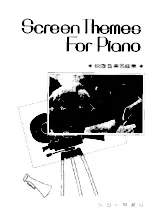 télécharger la partition d'accordéon Screen Themes For Piano (46 Titres) au format PDF