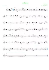 download the accordion score Adalita (Arrangement : Luc Markey) (Samba) (Relevé) in PDF format