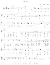 descargar la partitura para acordeón Adeile (Interprète : Vader Abraham) (Marche) en formato PDF