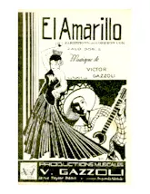 télécharger la partition d'accordéon El Amarillo (Orchestration Complète) (Paso Doble) au format PDF