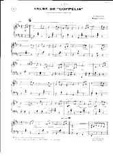 scarica la spartito per fisarmonica Valse de Coppélia (Arrangement : Robert Engel) in formato PDF