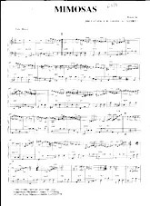 descargar la partitura para acordeón Mimosas (Valse) en formato PDF