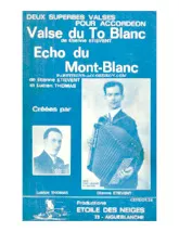 télécharger la partition d'accordéon Valse du to blanc au format PDF