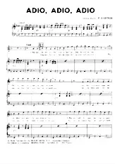 download the accordion score Adio Adio Adio (Interprète : Corry en de Rekels) (Marche) in PDF format