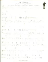 scarica la spartito per fisarmonica J'attendrai (Reach Out I'll Be There) (Adaptation : Vline Buggy) (Chant : Claude François / The Four Tops) in formato PDF