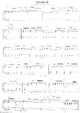 descargar la partitura para acordeón Afscheid (Interprète : Volumia) (Slow) en formato PDF