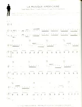 télécharger la partition d'accordéon La musique américaine (Chant : Claude François) au format PDF