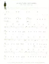 download the accordion score La solitude c'est après (Chant : Claude François) in PDF format