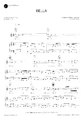 download the accordion score Bella in PDF format